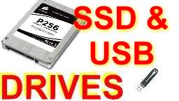SSD Drives & Flash Drives
