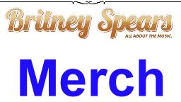Britney Spears Merchandise