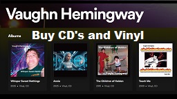Buy Vaughn's CD's and Vinyl