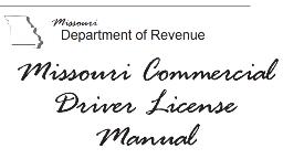 Missouri CDL Manual